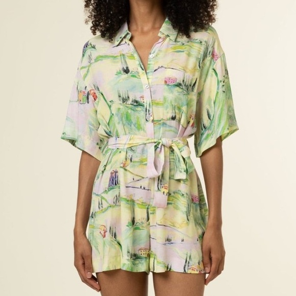 FRNCH Paris Ulla Viscose Romper - NWOT - Size Small - Picture 1 of 9